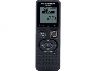 Diktafon, digitális, 4 GB memória, OM SYSTEM "VN-541PC", fekete