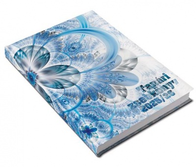 Tanári zsebkönyv, 2025/2026 tanév, A5, heti, REALSYSTEM, fraktál