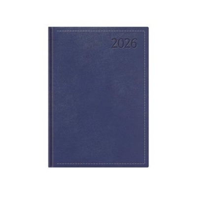 Naptár, tervező, B6, napi, TOPTIMER "Traditional", kék
