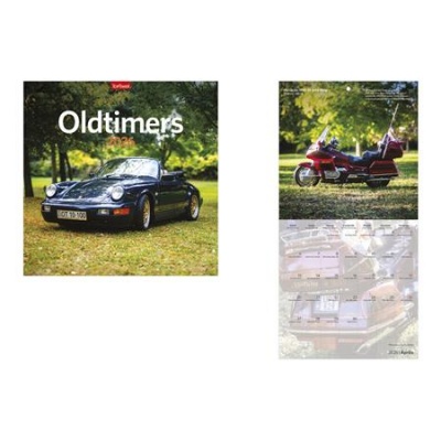 Naptár, fali, TOPTIMER, "Oldtimers"