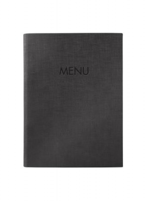 Étlaptartó, A5, keményfedeles, SIGEL, antracit