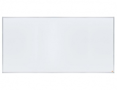 Fehértábla, mágneses, zománcozott, alumínium keret, 240x120 cm, NOBO "Essentials"