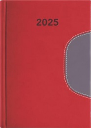 Tárgyalási napló, B5, DAYLINER, "Memphis", piros-szürke