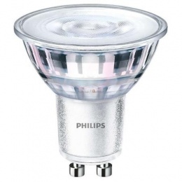 LED izzó, GU10, spot, 4,6W, 390lm, 230V, 4000K, 36D, PHILIPS "CorePro"