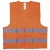 Mellény, jól láthatósági, L méret, DONAU "Safety", narancssárga