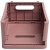 Tárolódoboz, A5+, összecsukható, EXACOMPTA "Skandi", rózsaszín