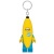 Kulcstartó, LED világítással, LEGO "Banana Guy"