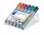 Flipchart marker készlet, 2 mm, kúpos, STAEDTLER "Lumocolor 356", 6 különböző szín